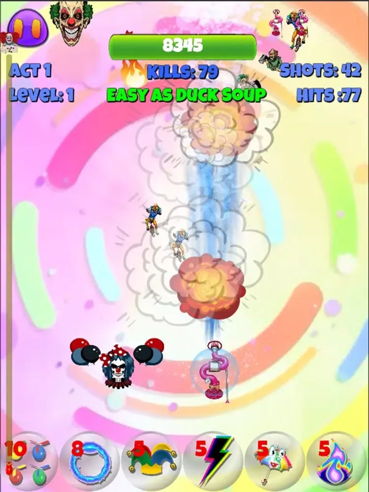 Clash Of The Clowns iPad  Ekran Görüntüleri
