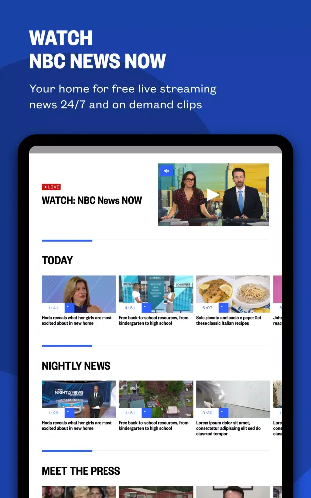 NBC News: Breaking News & Live Screenshots