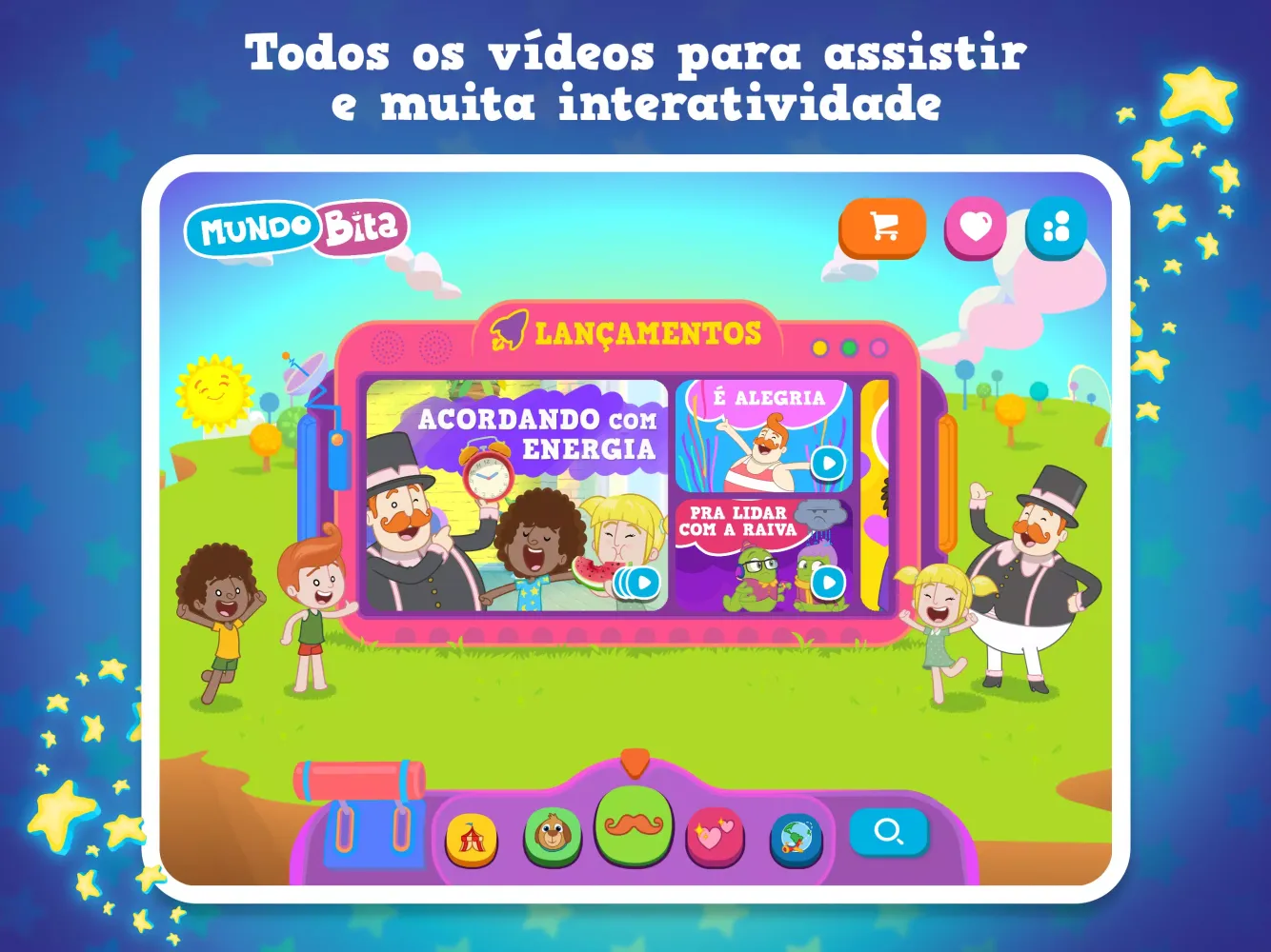 Ảnh chụp màn hình của Mundo Bita Play