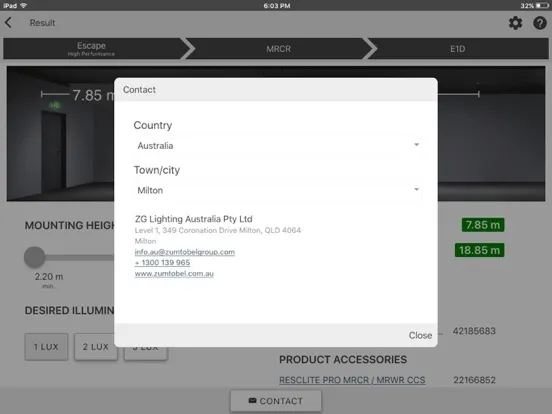 RESCLITE iPad  سکرین شاٹس