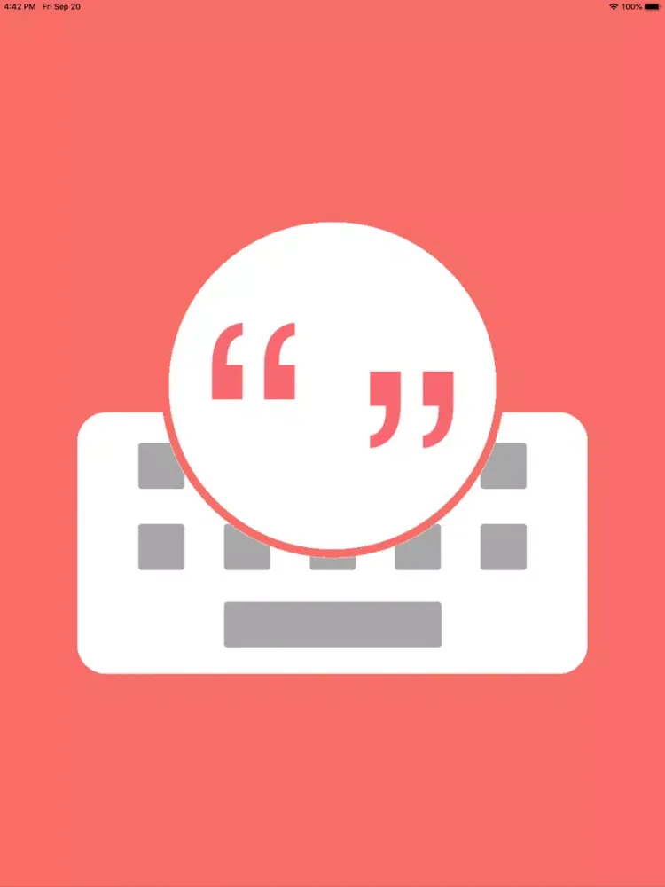 QuoteBoard iPad  स्क्रीनशॉट