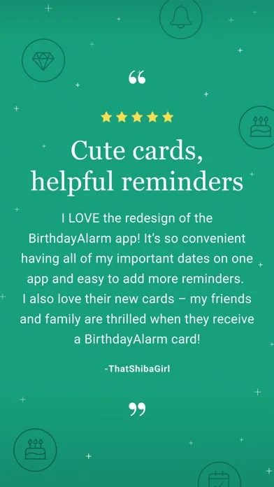 تصاویر BirthdayAlarm: eCard Reminders