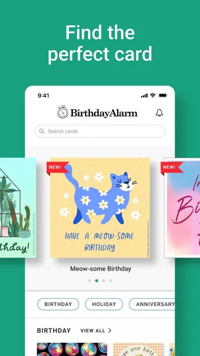 تصاویر BirthdayAlarm: eCard Reminders