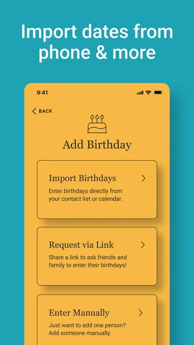 تصاویر BirthdayAlarm: eCard Reminders