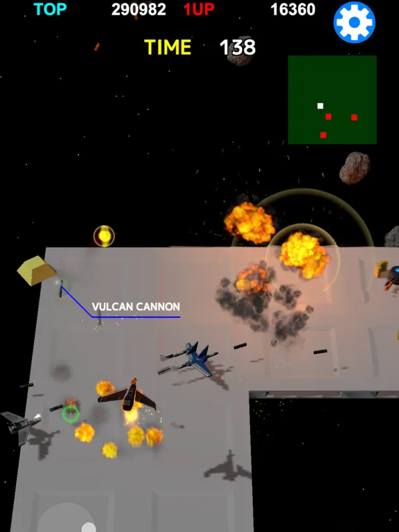 ภาพหน้าจอของ TERRA GRANIAN - 3D Craft Shmup iPad 