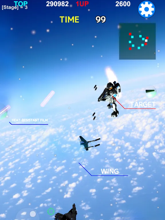 ภาพหน้าจอของ TERRA GRANIAN - 3D Craft Shmup iPad 