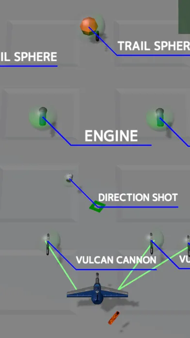 ภาพหน้าจอของ TERRA GRANIAN - 3D Craft Shmup