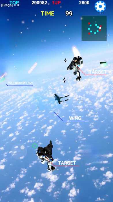 ภาพหน้าจอของ TERRA GRANIAN - 3D Craft Shmup