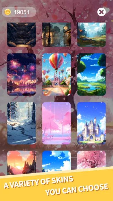 Ảnh chụp màn hình của Anime Solitaire