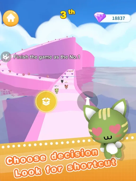 صور Pet Parkour - cat race iPad 