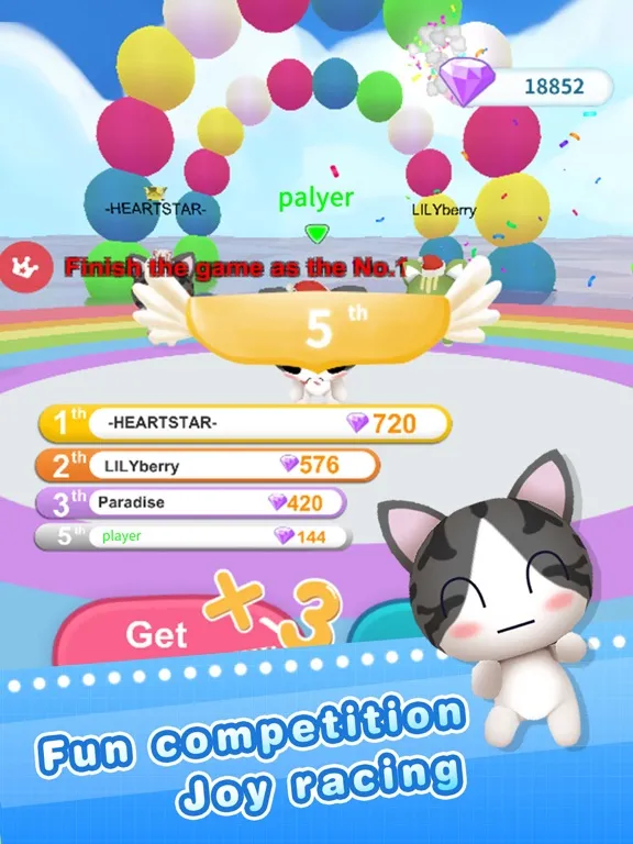 صور Pet Parkour - cat race iPad 