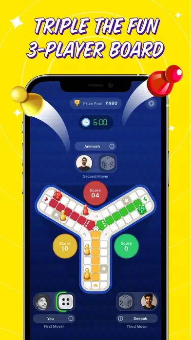 Ảnh chụp màn hình của Zupee: Play Ludo Game Online