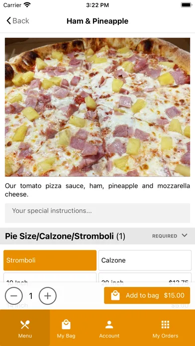 Bodacious Pizza & Grill स्क्रीनशॉट