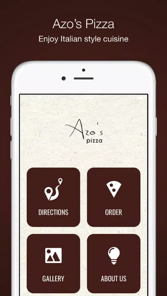 تصاویر Azo's Pizza Order Online