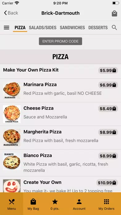 Brick Pizzeria Napoletana应用截图