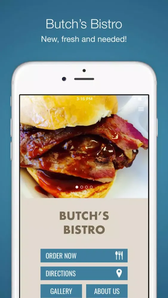 Capturas de tela do Butch's Bistro