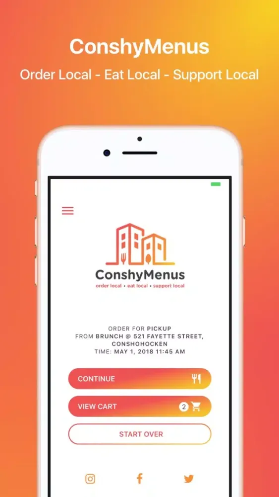 Скриншоты ConshyMenus - Order Online