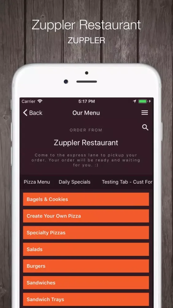 Ảnh chụp màn hình của Zuppler Restaurant