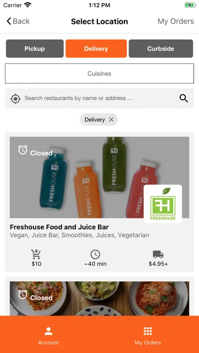 Foodiee App স্ক্রিনশট
