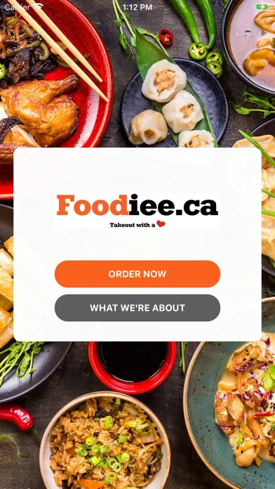 Foodiee App স্ক্রিনশট