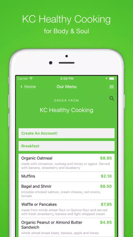 KC Healthy Cooking Screenshots