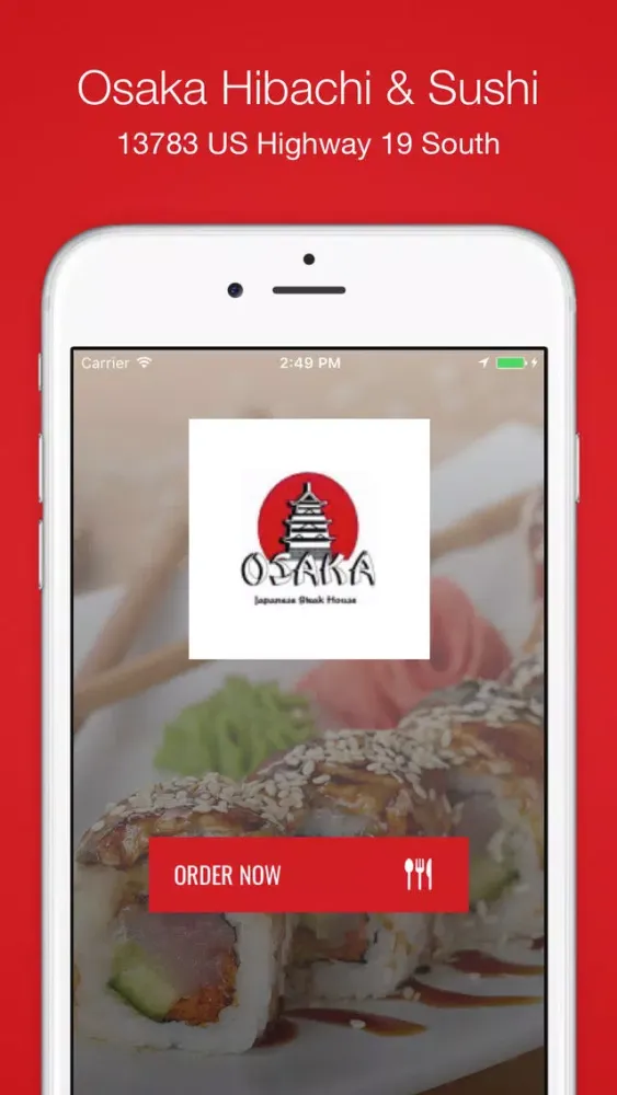Osaka Hibachi & Sushi स्क्रीनशॉट