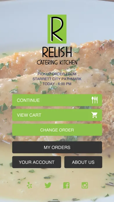 Relish Catering Screenshots