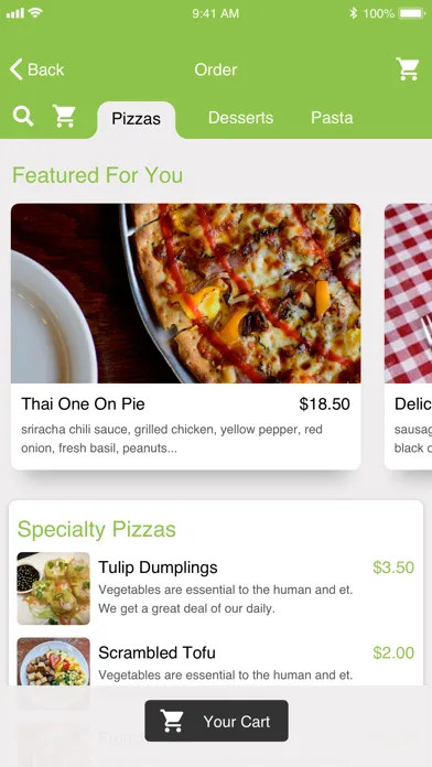 Relish Catering Screenshots