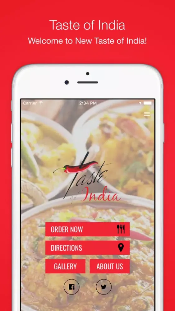 New Taste of India سکرین شاٹس