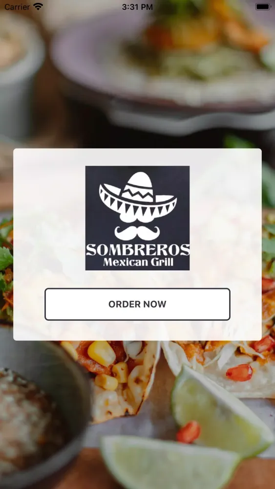 Zrzuty ekranu Sombreros Mexican Grill