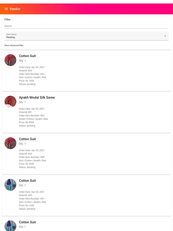 تصاویر Zuri Vendor iPad 