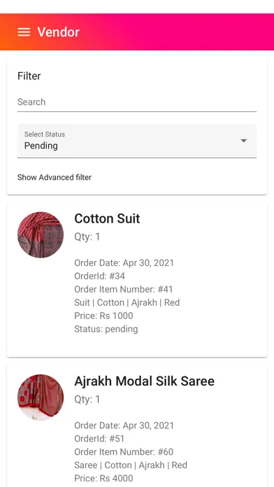 تصاویر Zuri Vendor