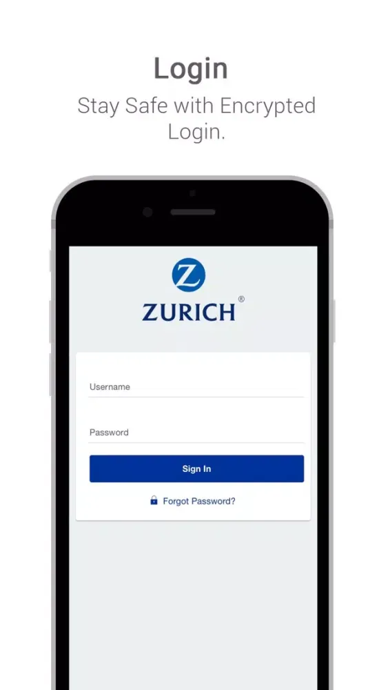 Ảnh chụp màn hình của Zurich iManage