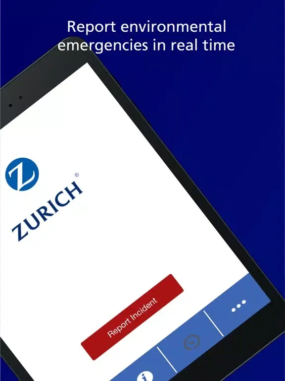Capturas de pantalla de Zurich Spill Reporting iPad 