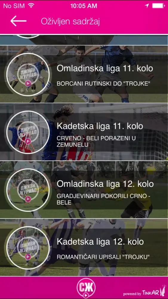 Oživi Žurnal Screenshots