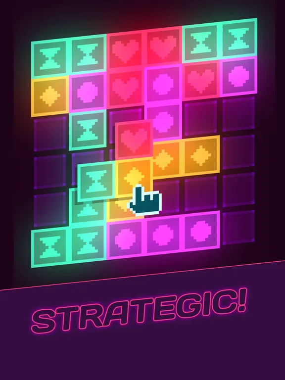 Capturas de pantalla de GlowGrid 2 iPad 
