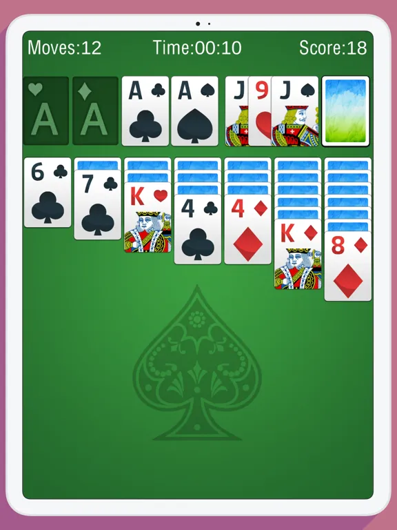 Solitaire Classic Z iPad  スクリーンショット