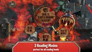Tangkapan skrin DreamWorks' Dragons: Defenders of Berk Storybook Deluxe - iStoryTime Read Aloud Children's Picture Book