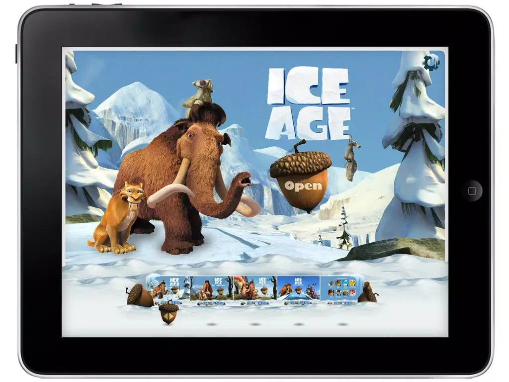 Capturas de pantalla de Ice Age Movie Storybook Collection iPad 
