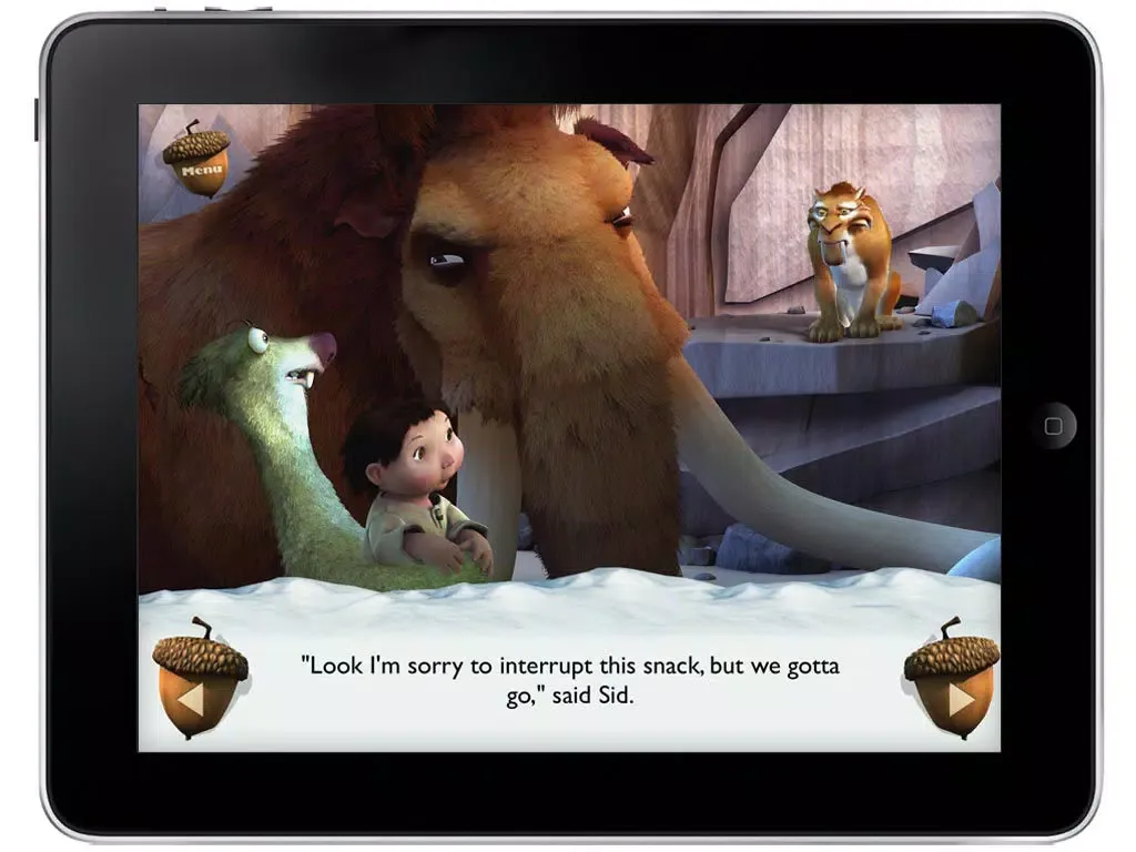 Capturas de pantalla de Ice Age Movie Storybook Collection iPad 