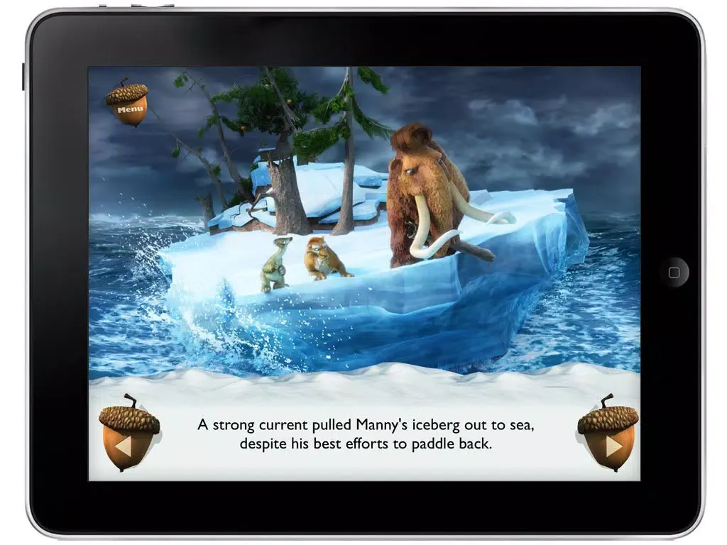 Capturas de pantalla de Ice Age Movie Storybook Collection iPad 