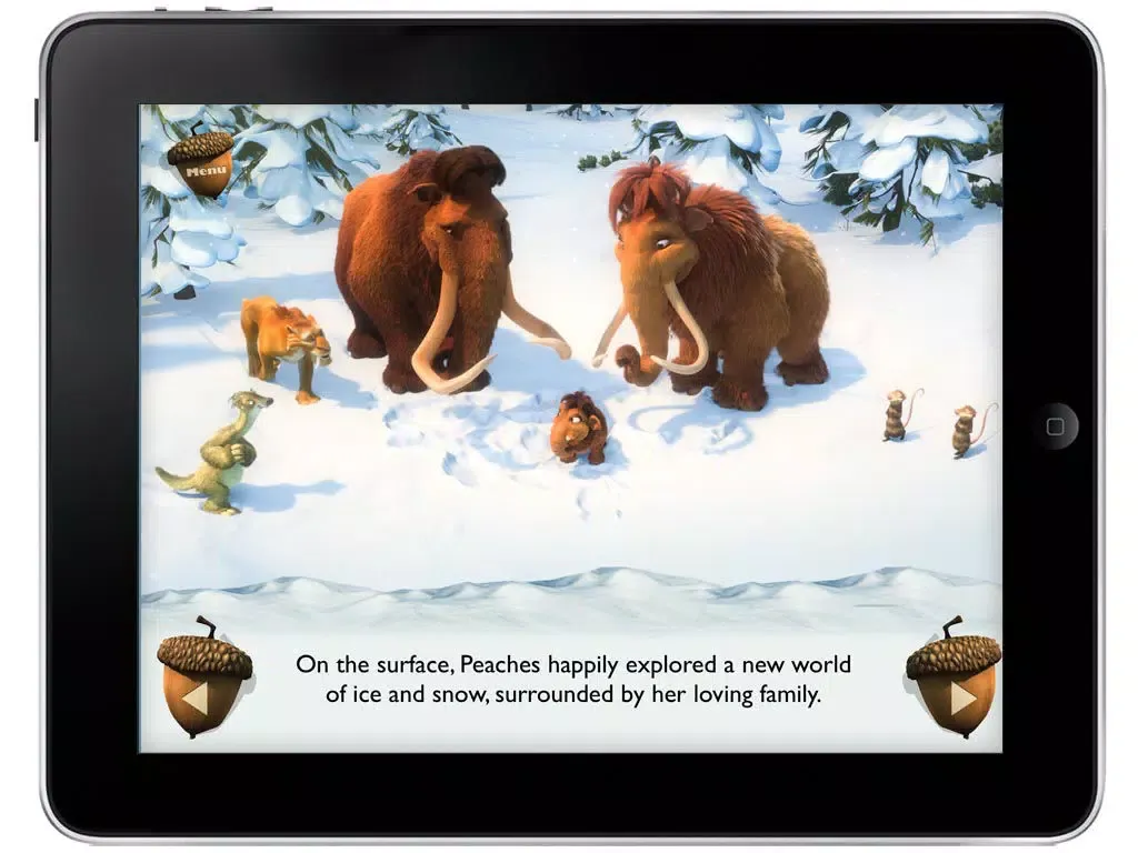 Capturas de pantalla de Ice Age Movie Storybook Collection iPad 