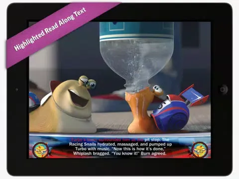 iStoryTime - Turbo Movie Storybook Deluxe iPad  स्क्रीनशॉट