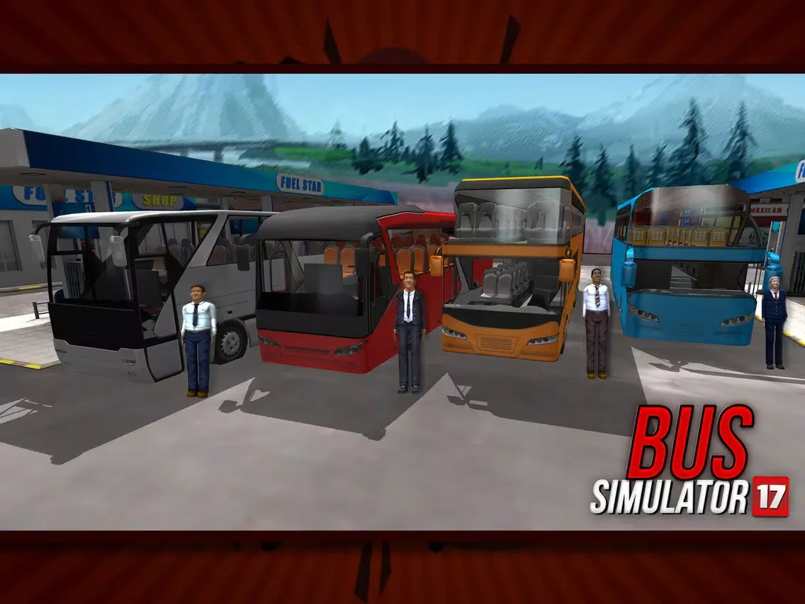 Captures d'écran de Bus Simulator 2017 * iPad 
