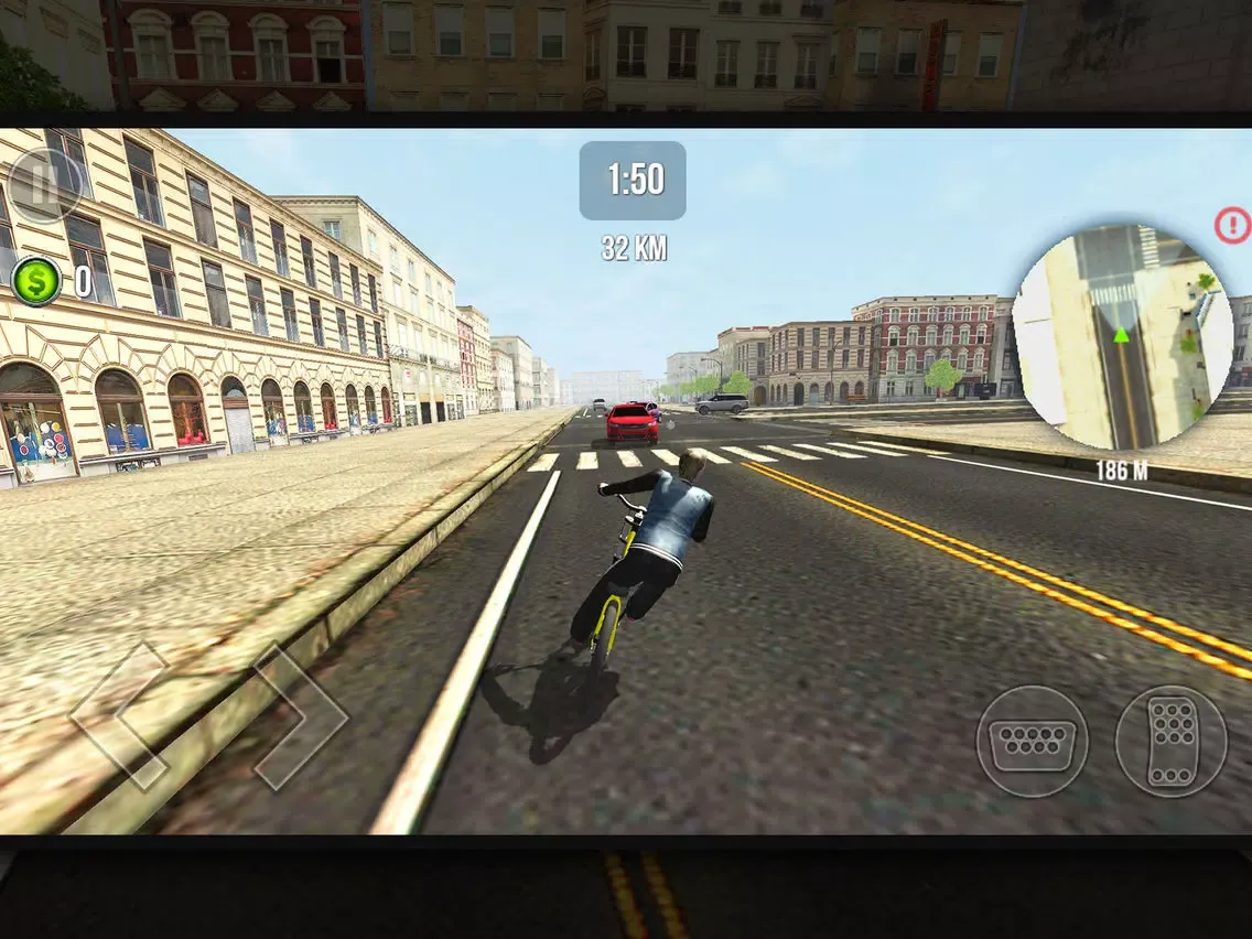 Screenshot di City Bike Rider iPad 