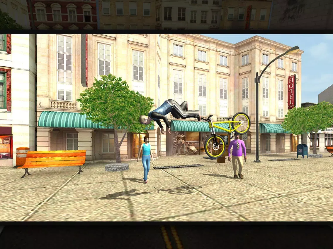 Screenshot di City Bike Rider iPad 