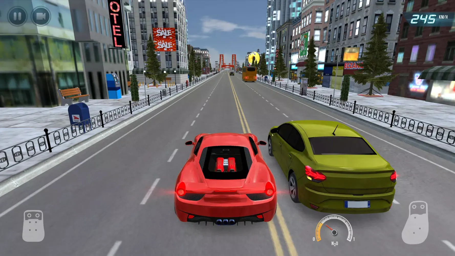 Capturas de tela do Traffic Driver 2