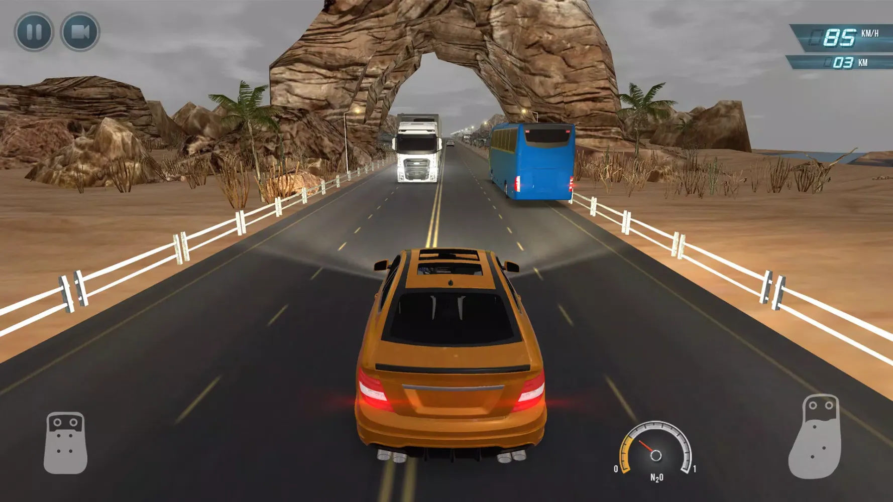 Capturas de tela do Traffic Driver 2