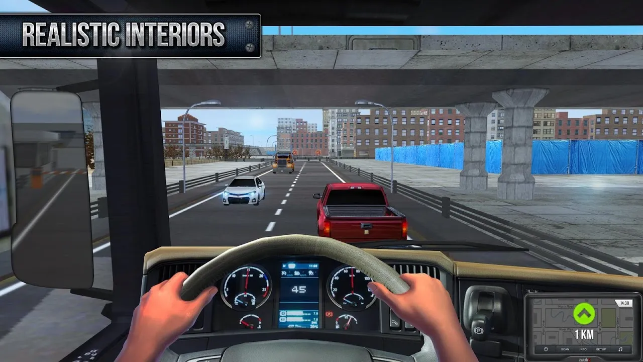 Captures d'écran de Truck Simulator 2017