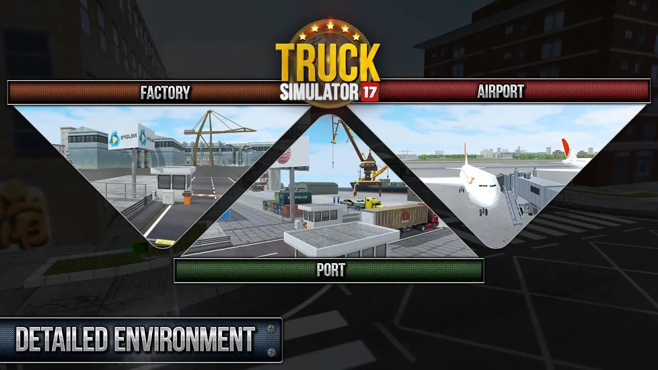 Captures d'écran de Truck Simulator 2017